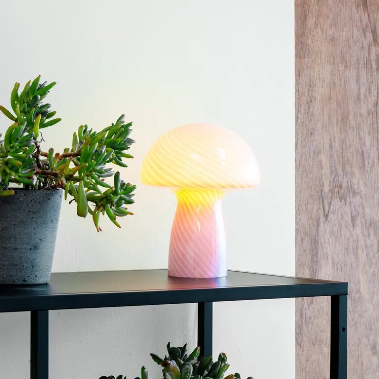 Jenny sopplampe 23 cm lyserød