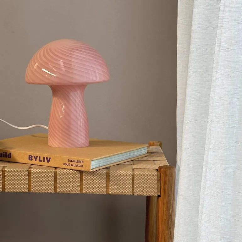 Jenny sopplampe 23 cm lyserød