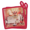 Jennys grytelapp katt 18x18 cm