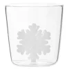Jul vannglass med figur 35 cl snøfnugg