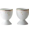 Julemorgen Girlander eggeglass 2 stk