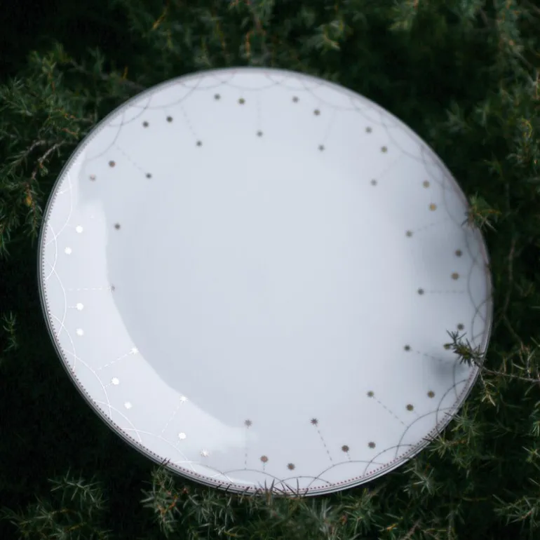 Julemorgen Girlander tallerken 25 cm