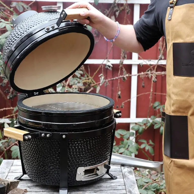 Junior 15 kullgrill grønn
