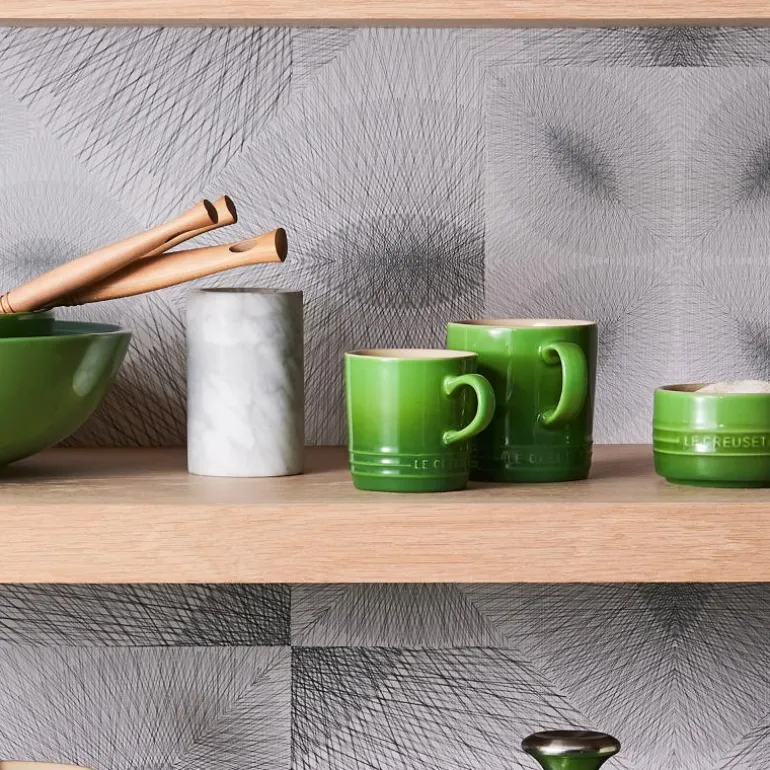 Kaffekopp steintøy 20 cl bamboo green