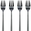 Kakegaffel 14,4 cm 4 stk svart