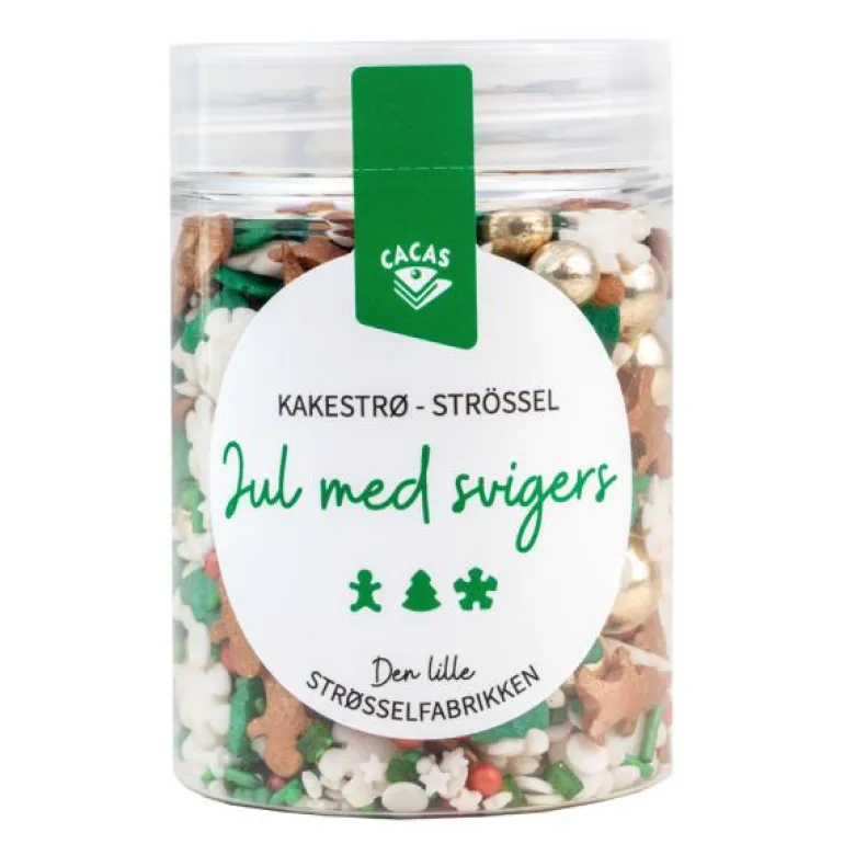 Kakestrø jul med svigers 85g