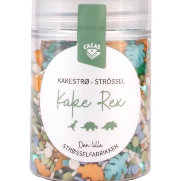 Kakestrøssel dinosaur Kake Rex 80g