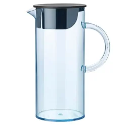 Kanne med lokk 1,5L lyseblå