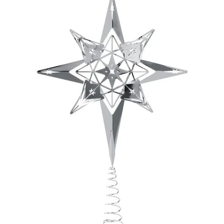 Karen Blixen toppstjerne 32 cm sølv
