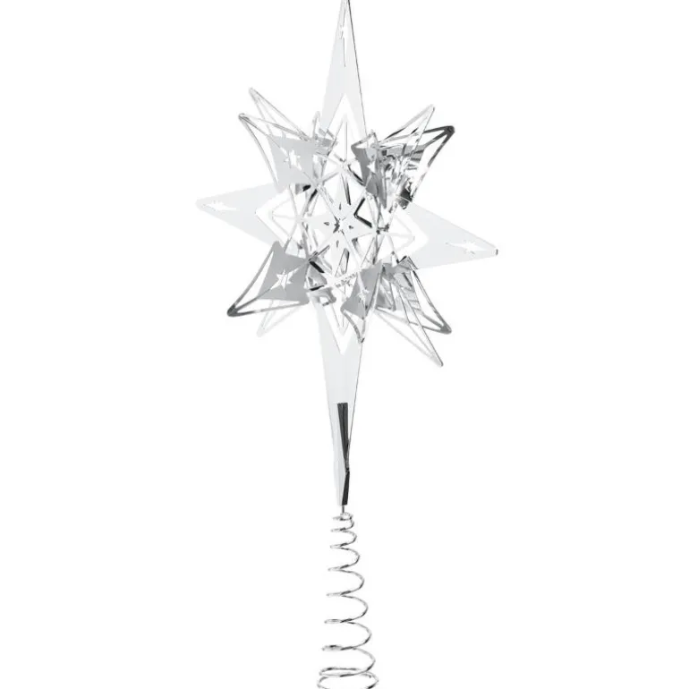 Karen Blixen toppstjerne 32 cm sølv