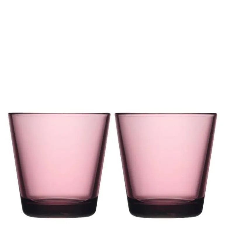 Kartio glass 21 cl 2 stk røsslyng