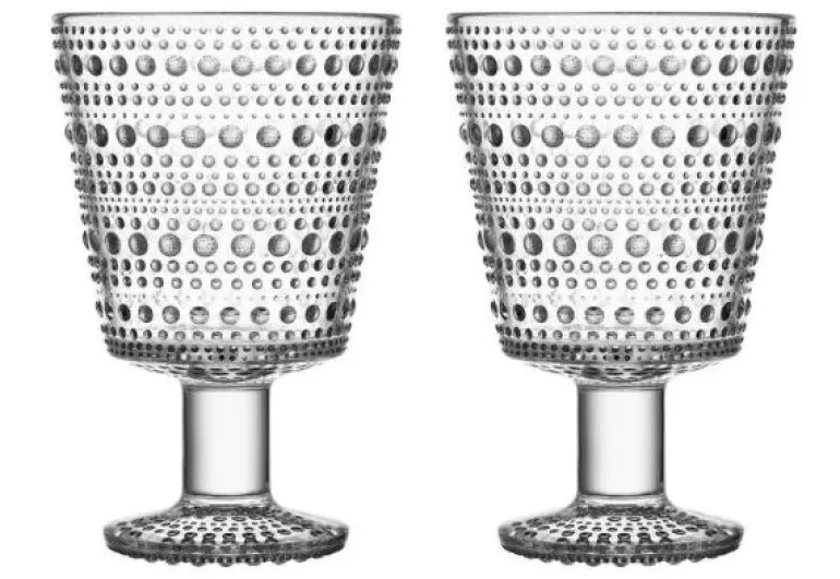 Kastehelmi glass 26 cl 2 stk klar