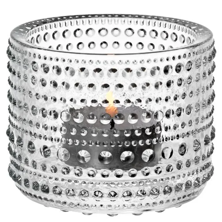 Kastehelmi lyslykt 64 mm klar