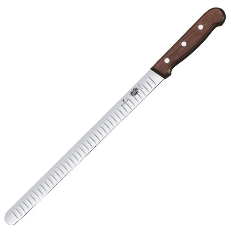 Kebony laksekniv 30 cm brun