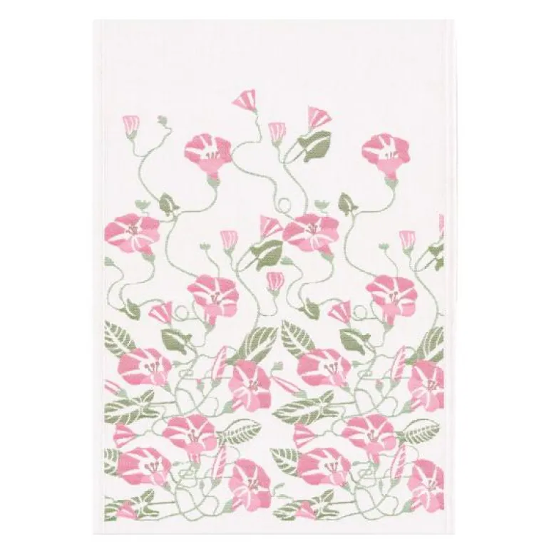 Åkervinda kjøkkenhåndkle 35x50 cm rosa