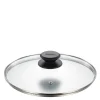 Kitchen Essentials lokk 24 cm klar/svart