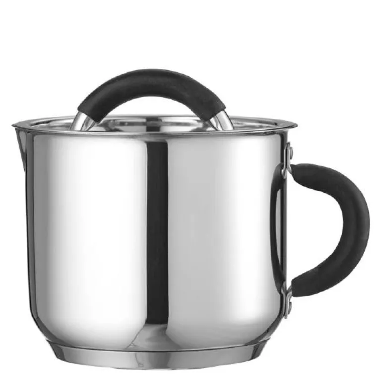Kitchen Essentials sausekasserolle 1,8L blank