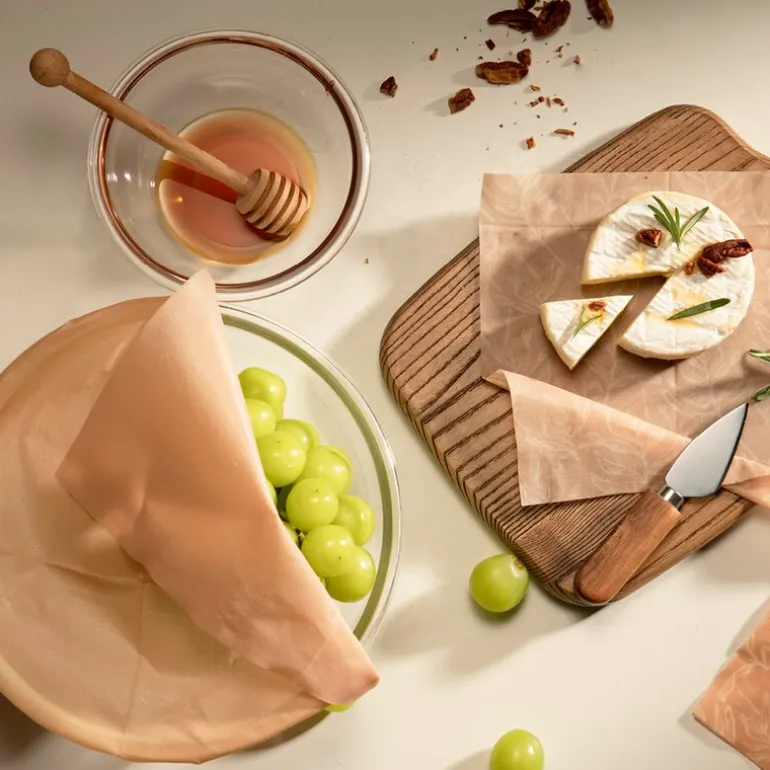 Kitchen Things bivokspapir 4 stk rosa