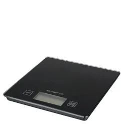Kjøkkenvekt 5 kg glass svart