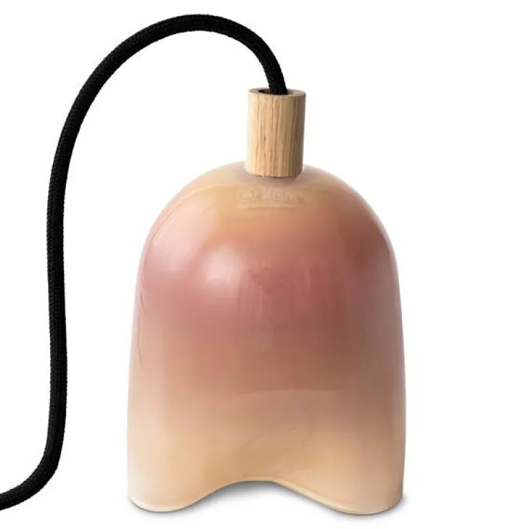 Klem lampe liten 18 cm pearl