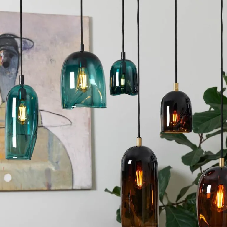 Klem lampe medium 28 cm lagune