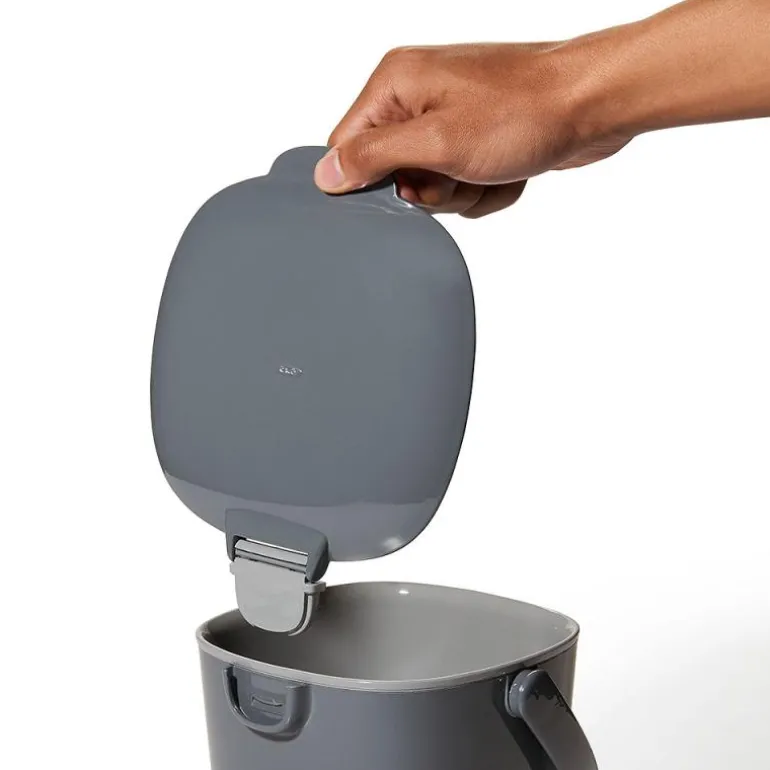 Kompostbeholder 2,8L grå