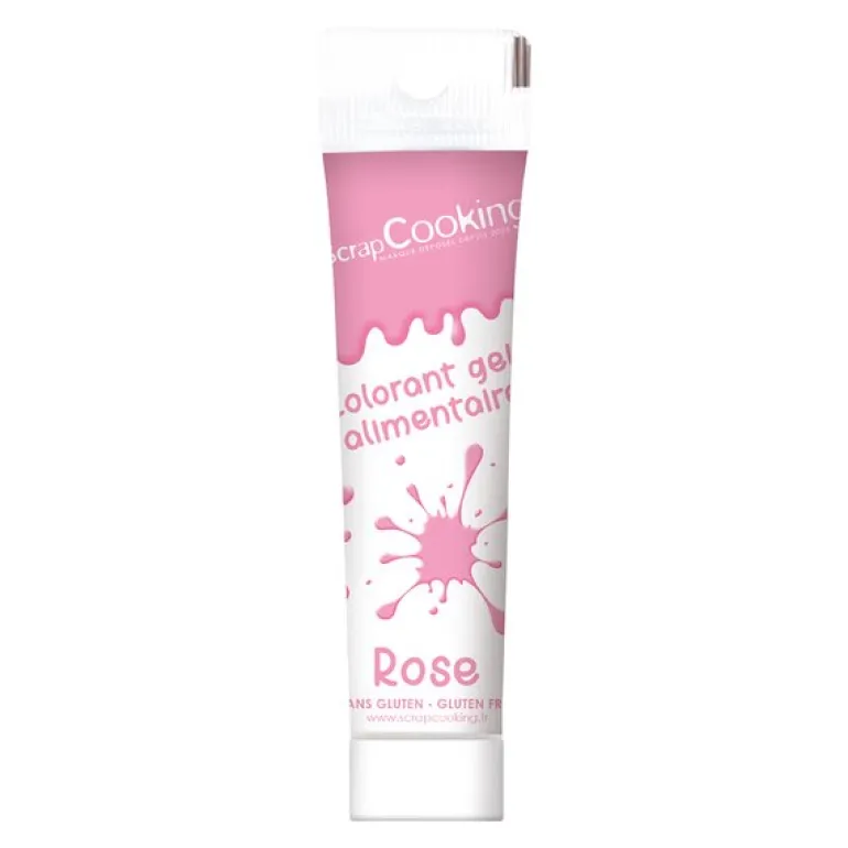 Konditorfarge 20 g lys rosa