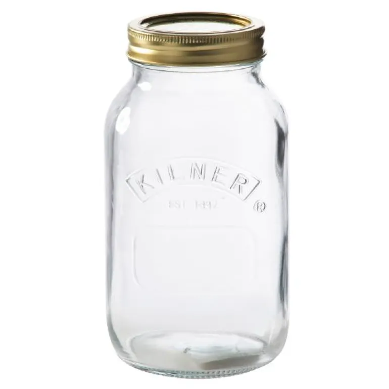 Konserveringskrukke rund 1,0L