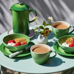 Kopp steintøy 40 cl bamboo green