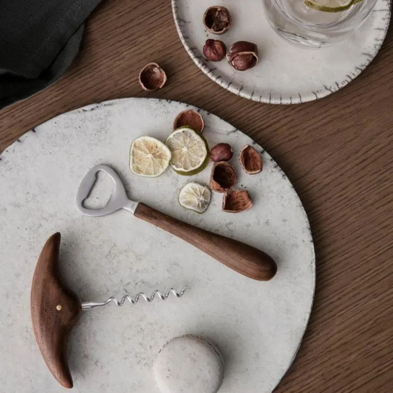Korketrekker 11 cm valnøtt