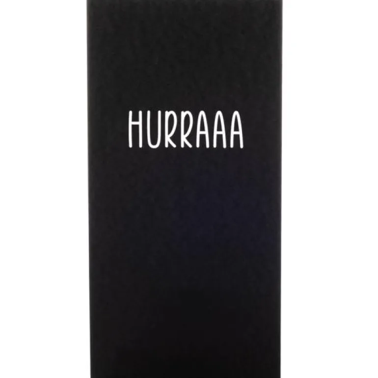 Kort 7,5x16 cm hurra