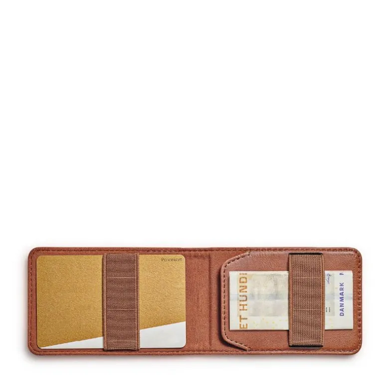 Kortholder cognac