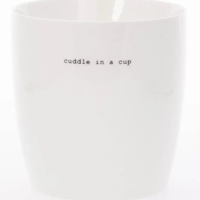 Krus big cuddle in a cup 45 cl hvit