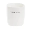 Krus mini coffee freak 10 cl hvit