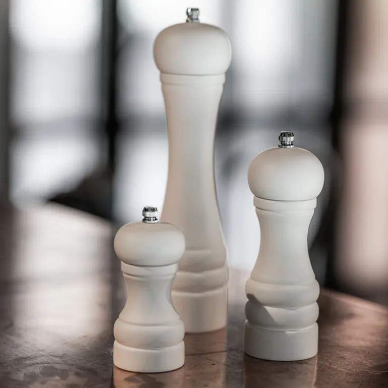 Krydderkvern 16 cm hvit