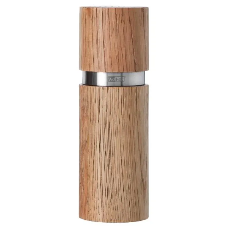 Krydderkvern i tre 15 cm natur