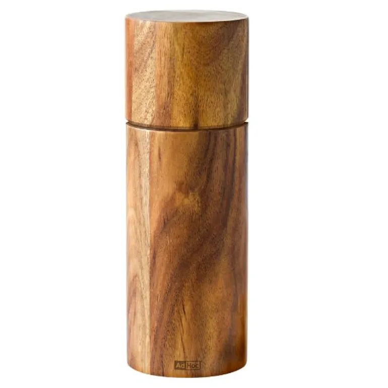 Krydderkvern i tre 17 cm natur