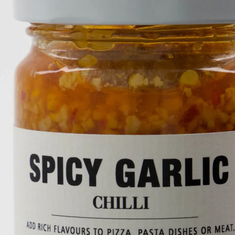 Krydret hvitløk chilliolje 135 g