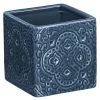 Kub Orient bolle 6x6 cm midnattsblå