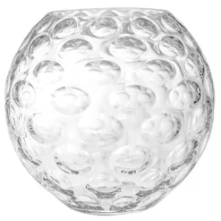 Kugel vase 18 cm klar