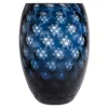Kugel vase 23 cm royal blå