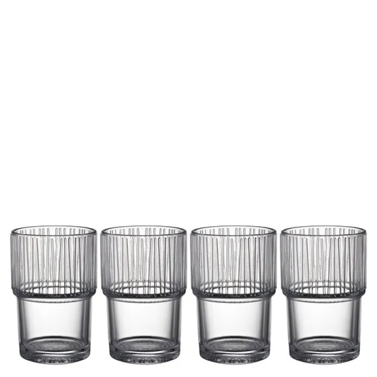 Kusintha kaffeglass 38 cl 4 stk klar