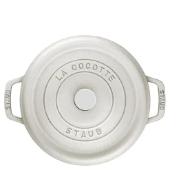 La Cocotte rund gryte 28 cm 6,7L hvit