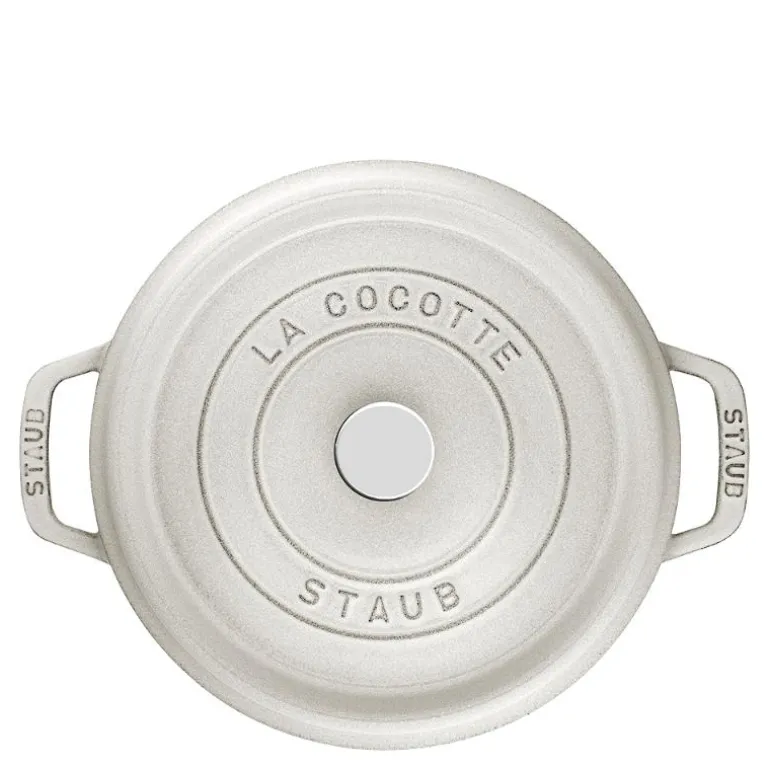 La Cocotte rund gryte 28 cm 6,7L hvit