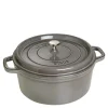 La Cocotte rund gryte 28 cm 6,7L grå