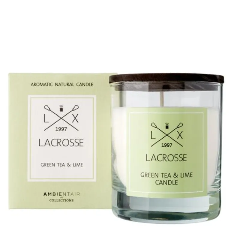 Lacrosse duftlys 200g green tea & lime