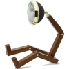 Lampe 39 cm matt svart