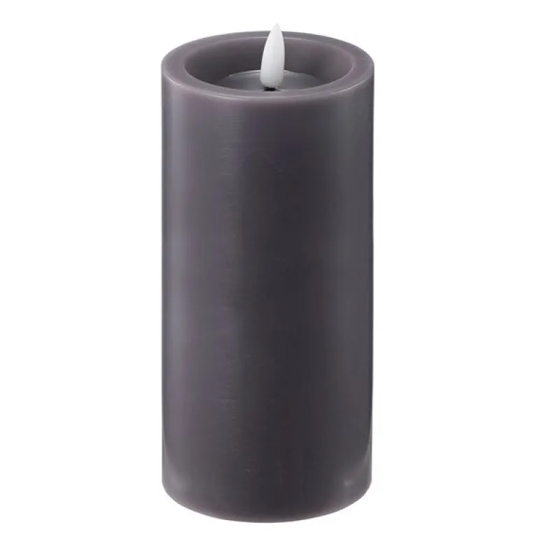 LED kubbelys 7,5x15 cm dark gray