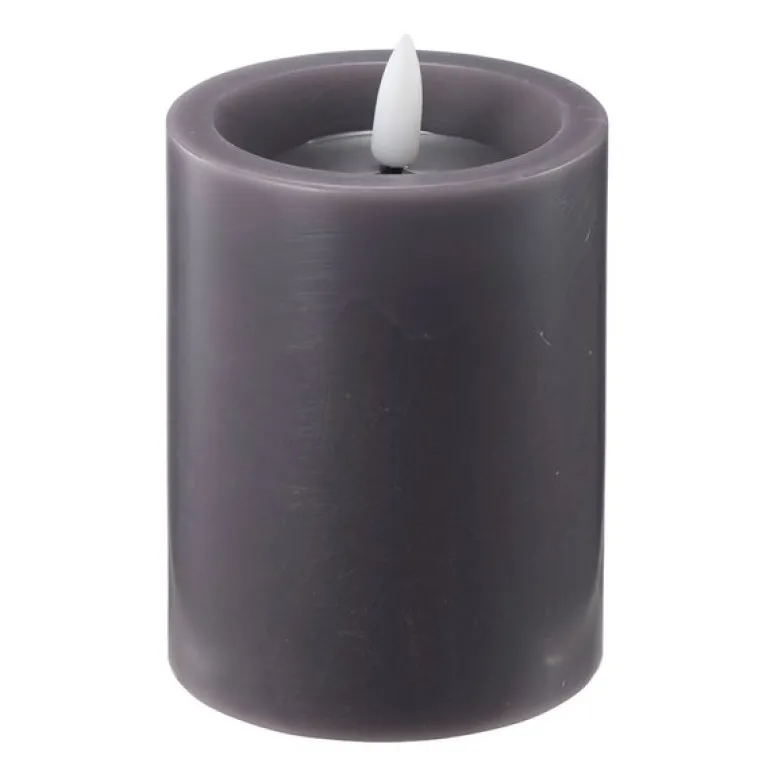 LED kubbelys 7,5x10 cm dark gray