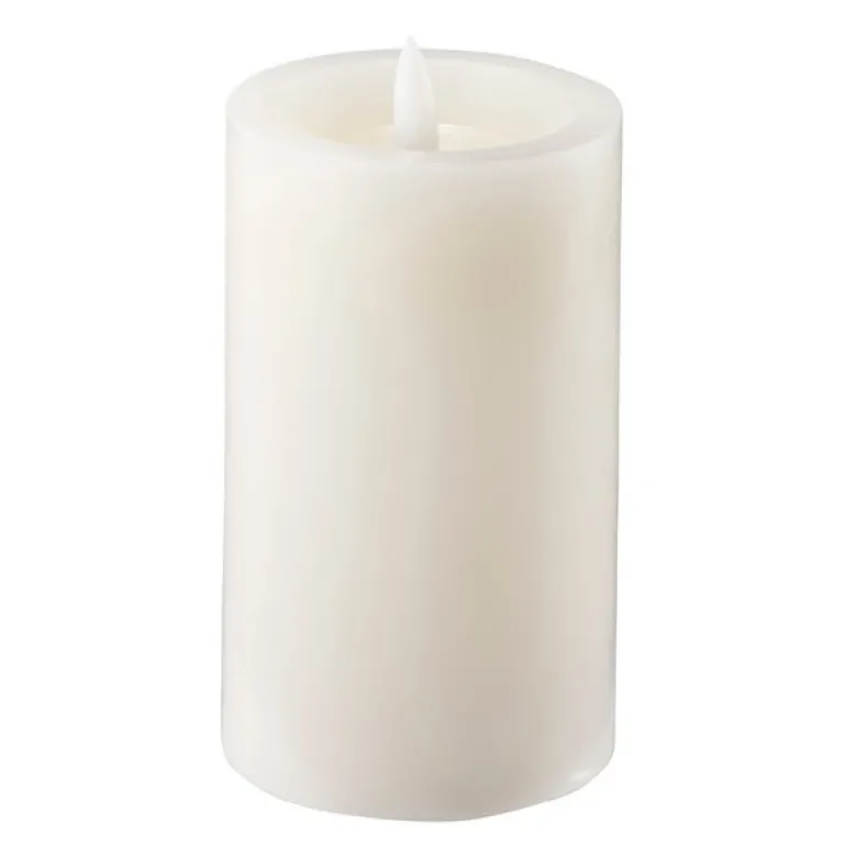 LED kubbelys 7,5x12,5 cm ivory